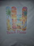 "Beach please"