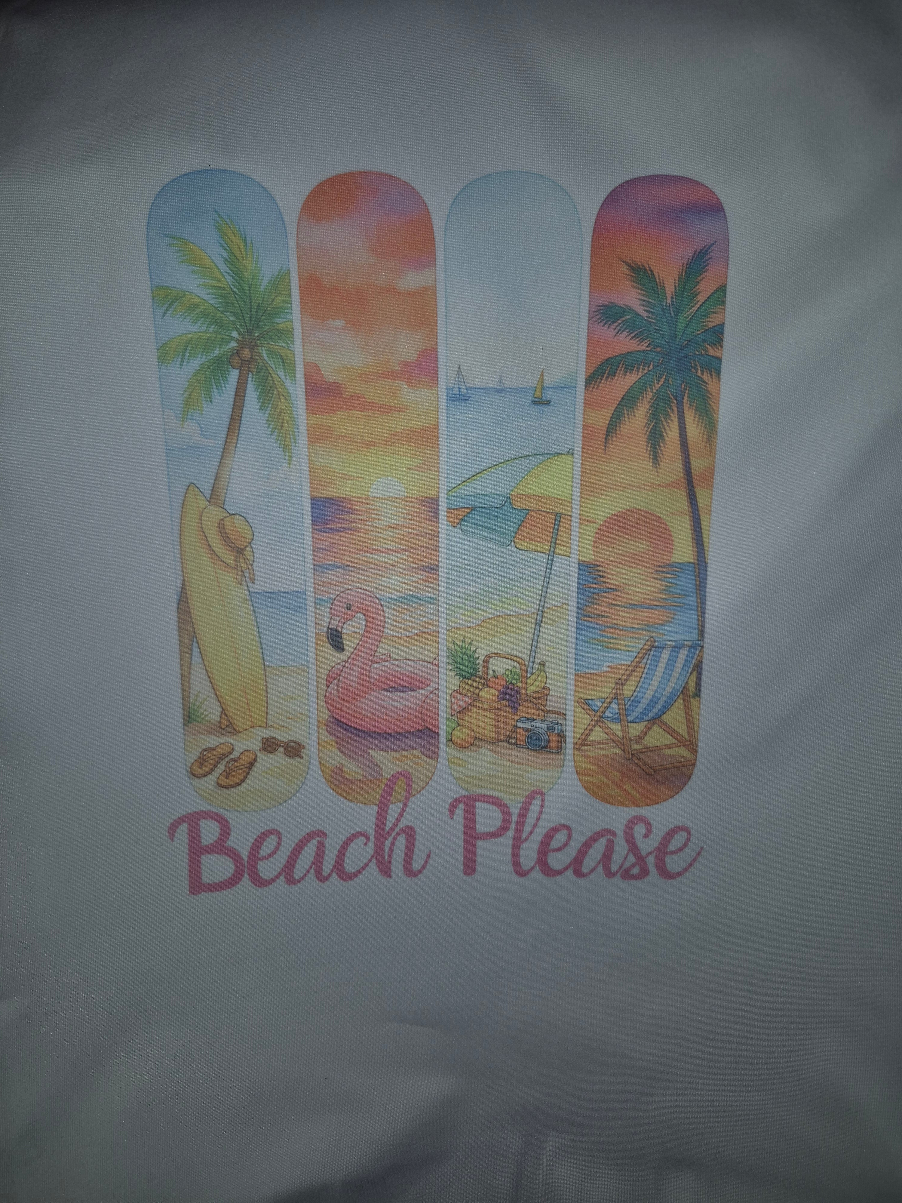 "Beach please"
