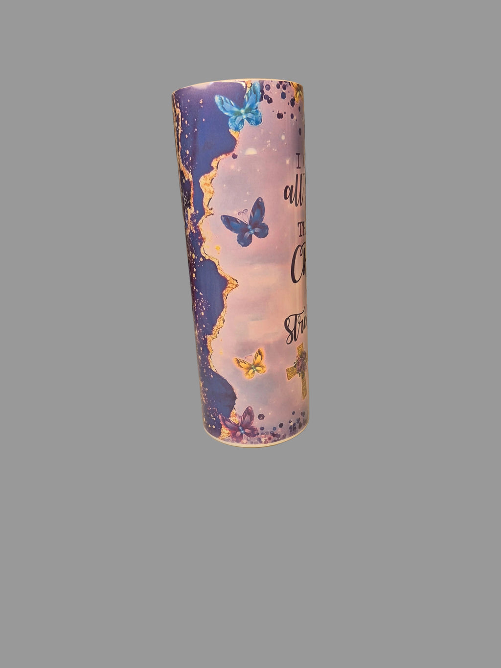 Christ who strengthens me tumbler