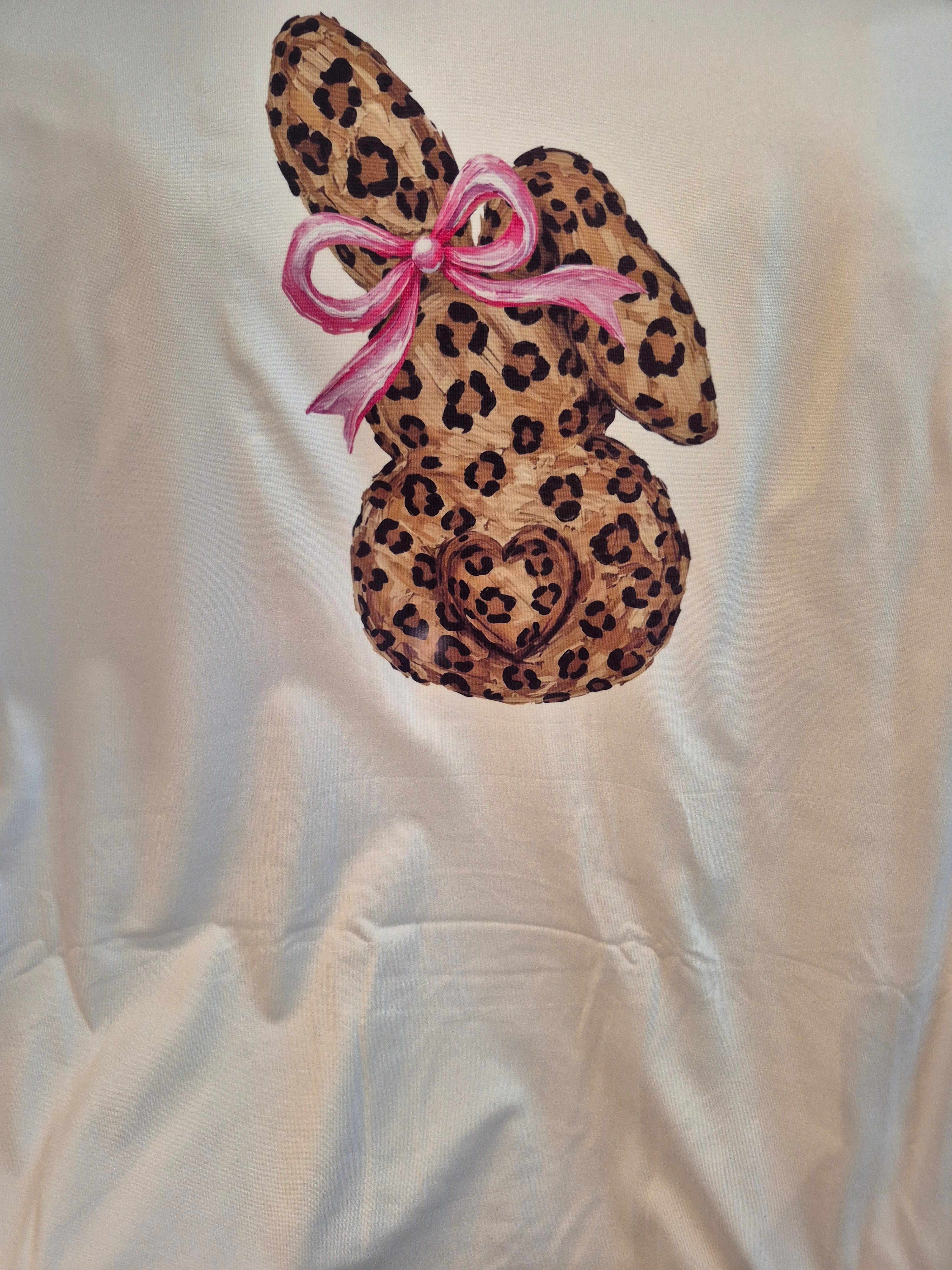 Easter cheetah bunny