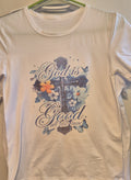 "God is good" polyester short sleeve