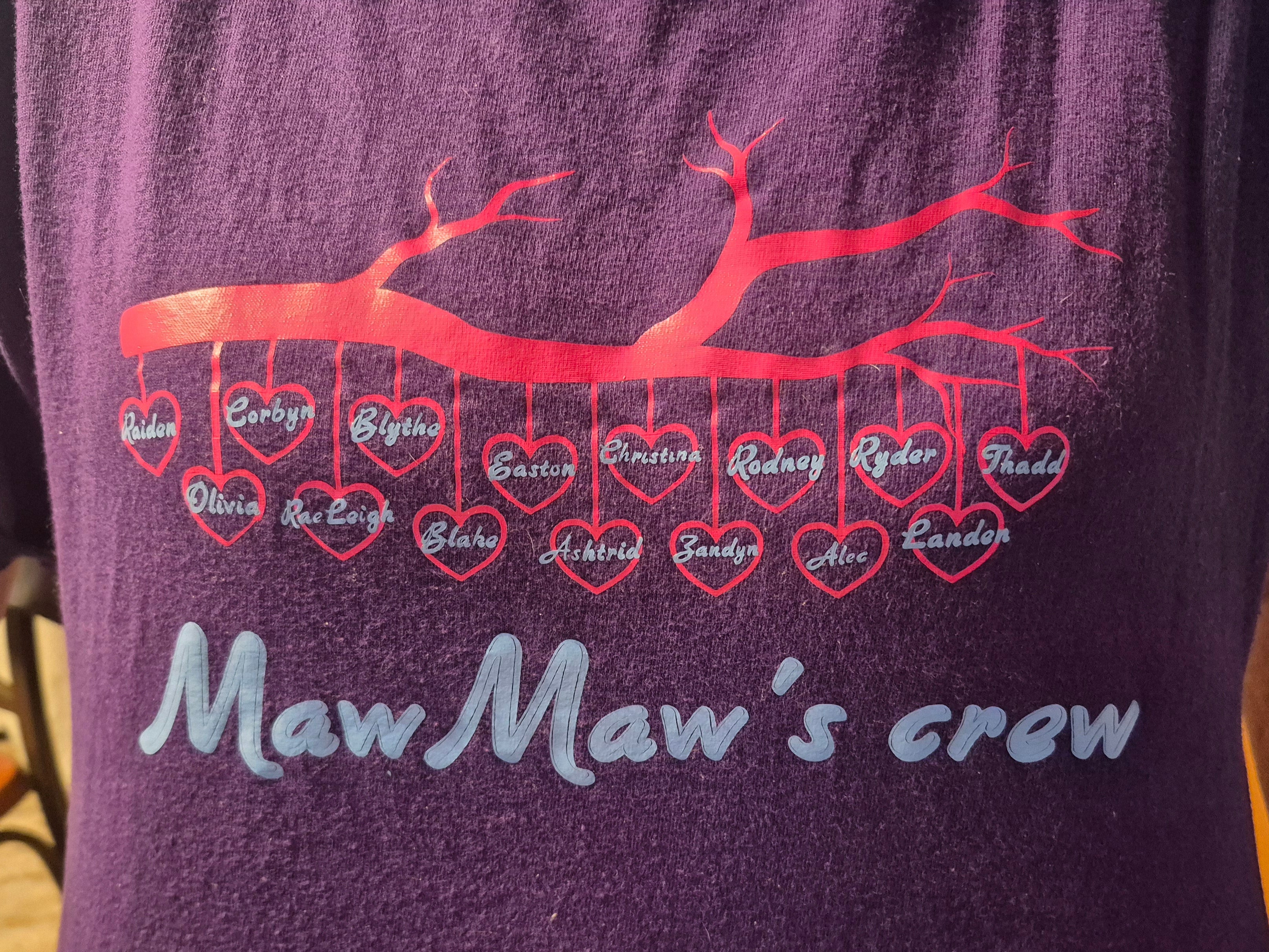 Custom grandmother shirts