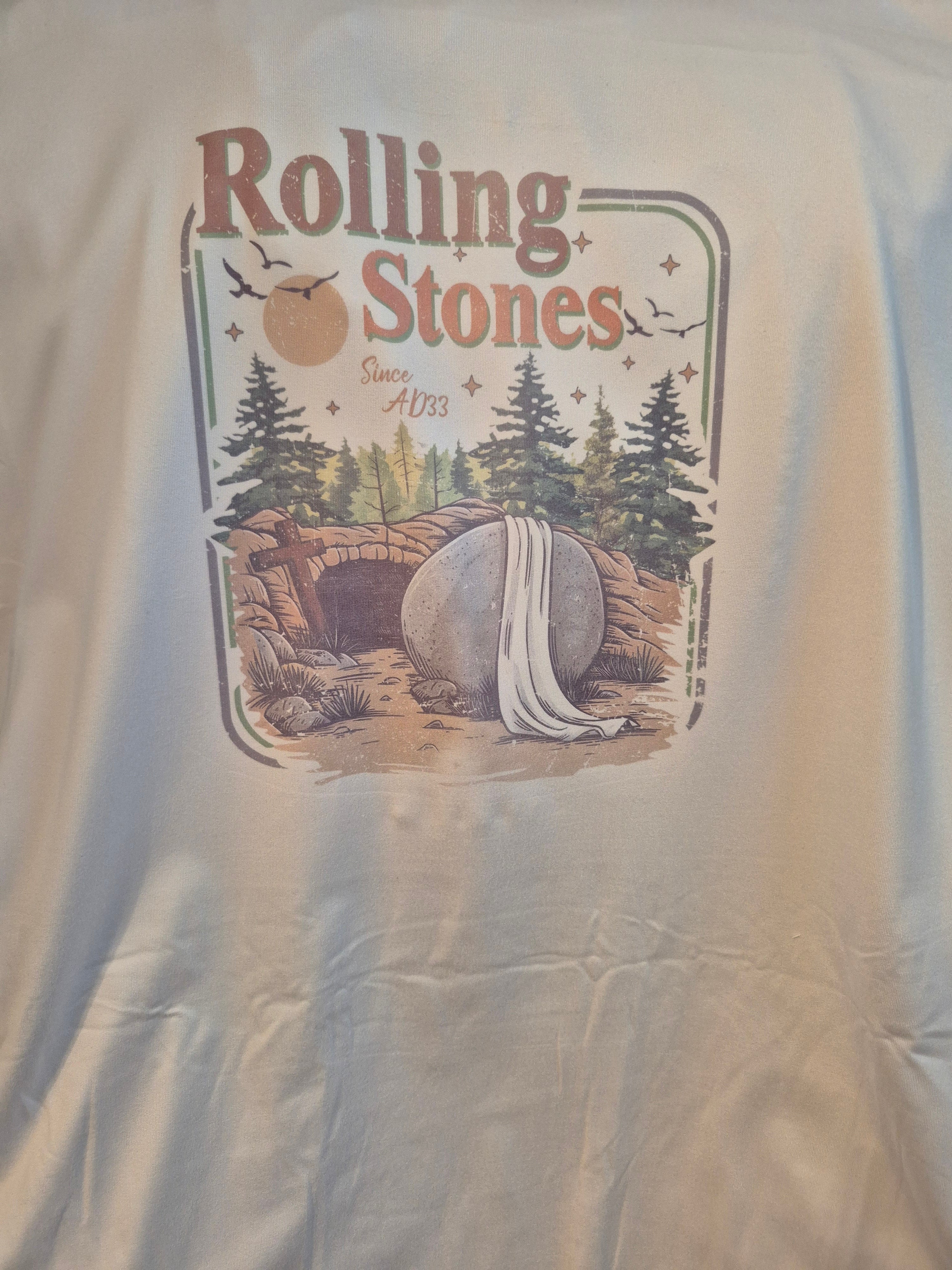Rolling stones since AD 33
