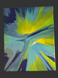 Spin Art Yellow