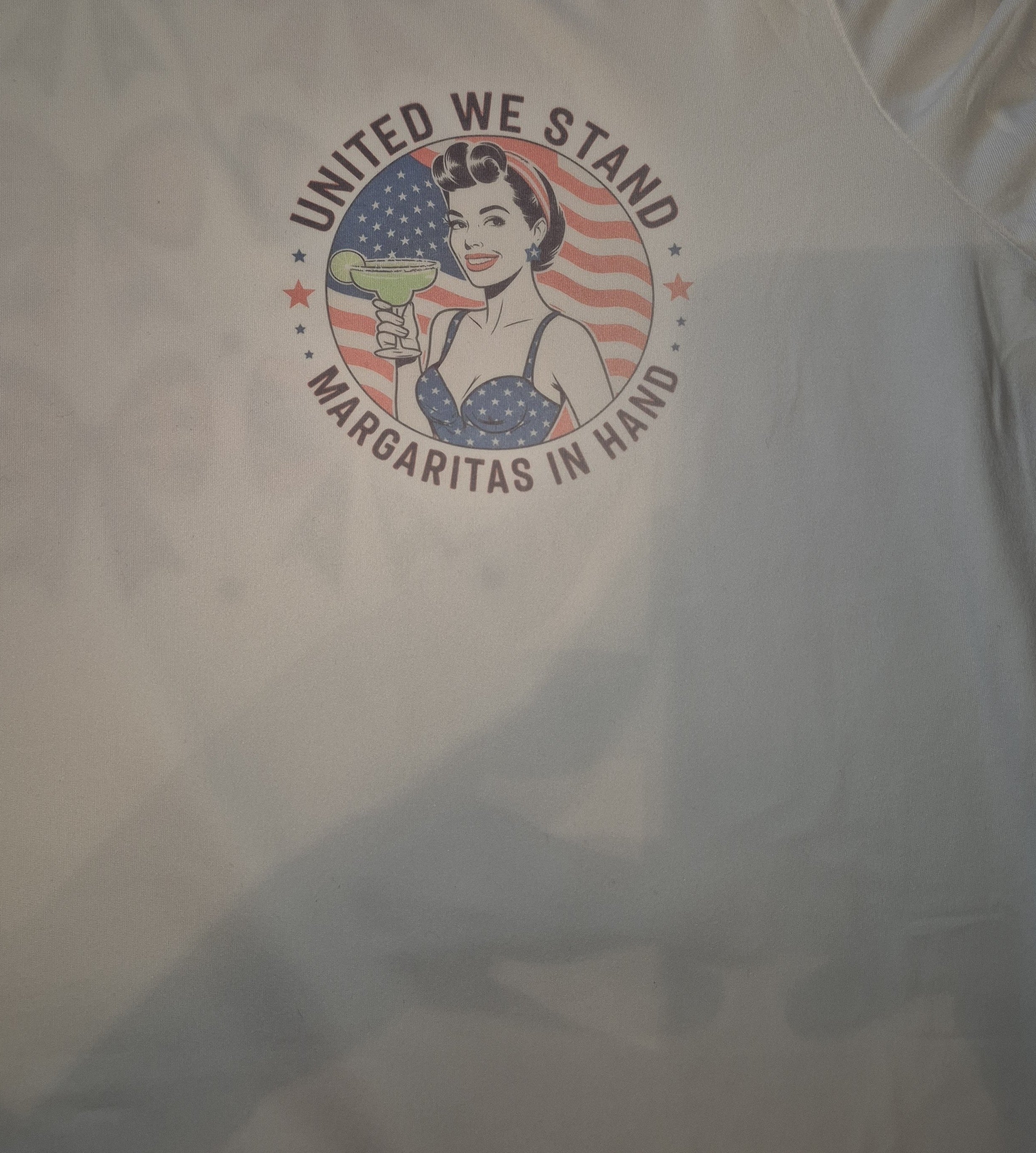 Marg/ red white and blue bows