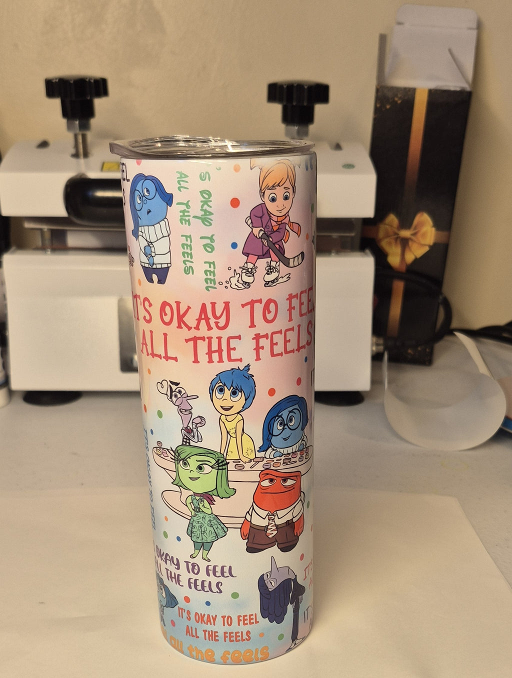 Inside out 2 Sublimation tumbler