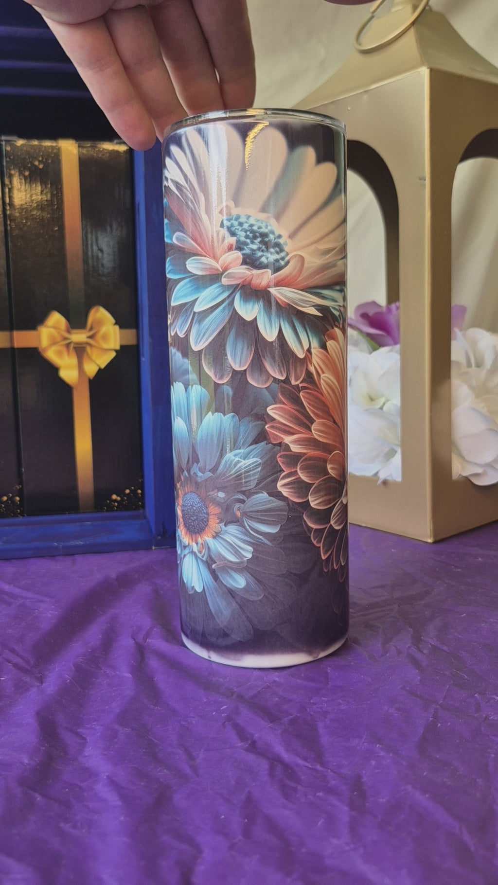 Flower tumbler