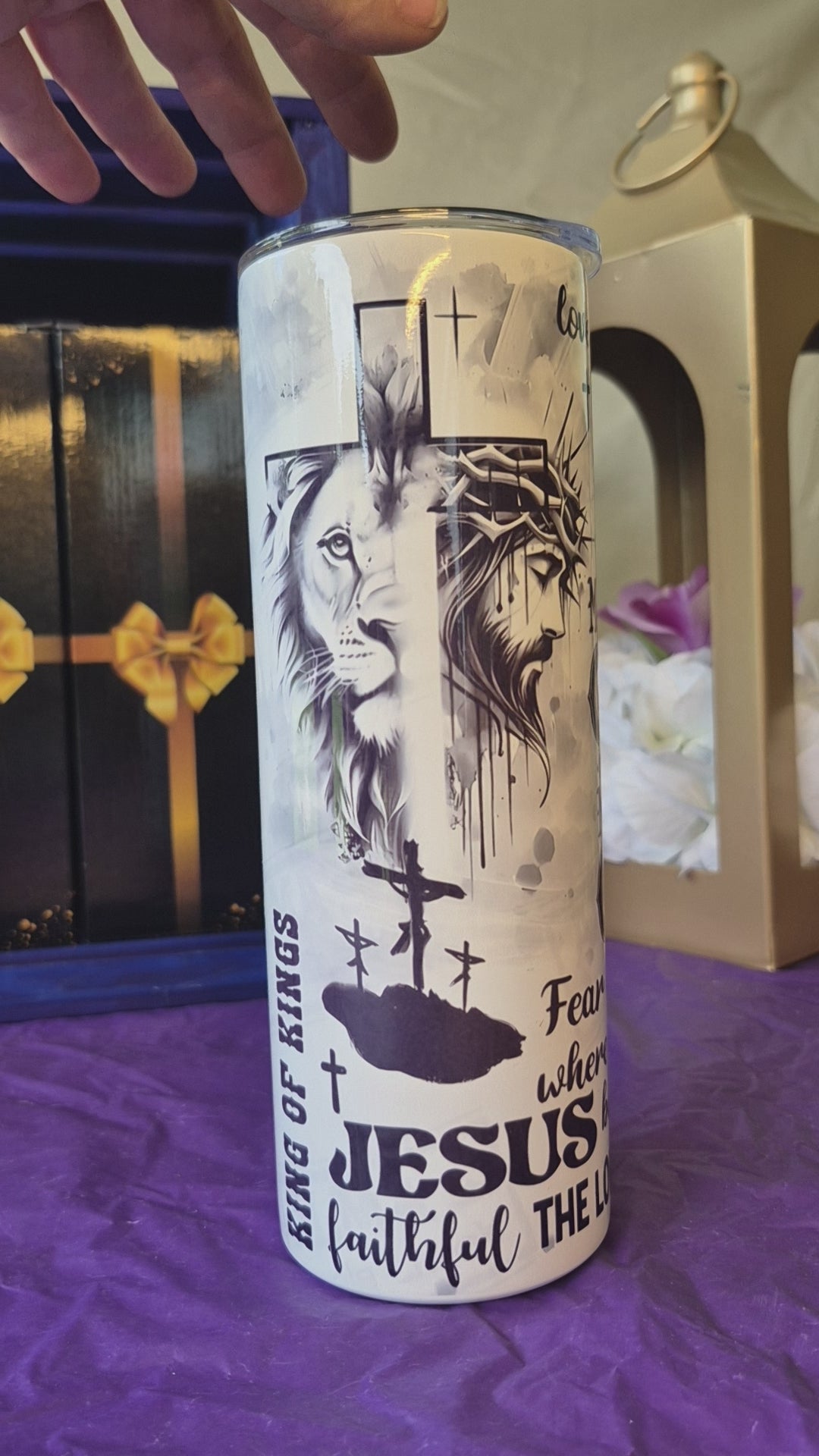 Man of God 20oz tumbler