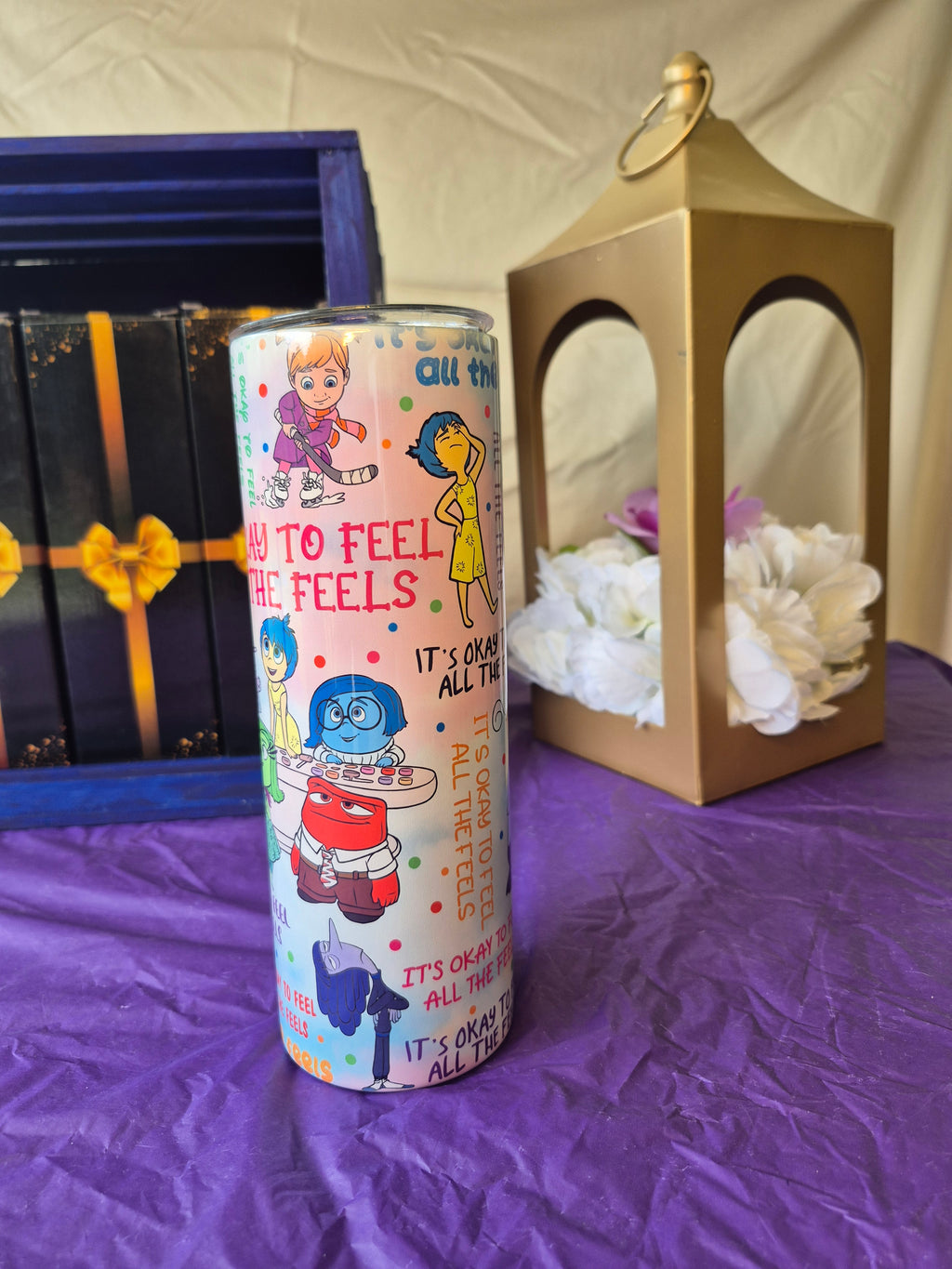Inside out 2 Sublimation tumbler