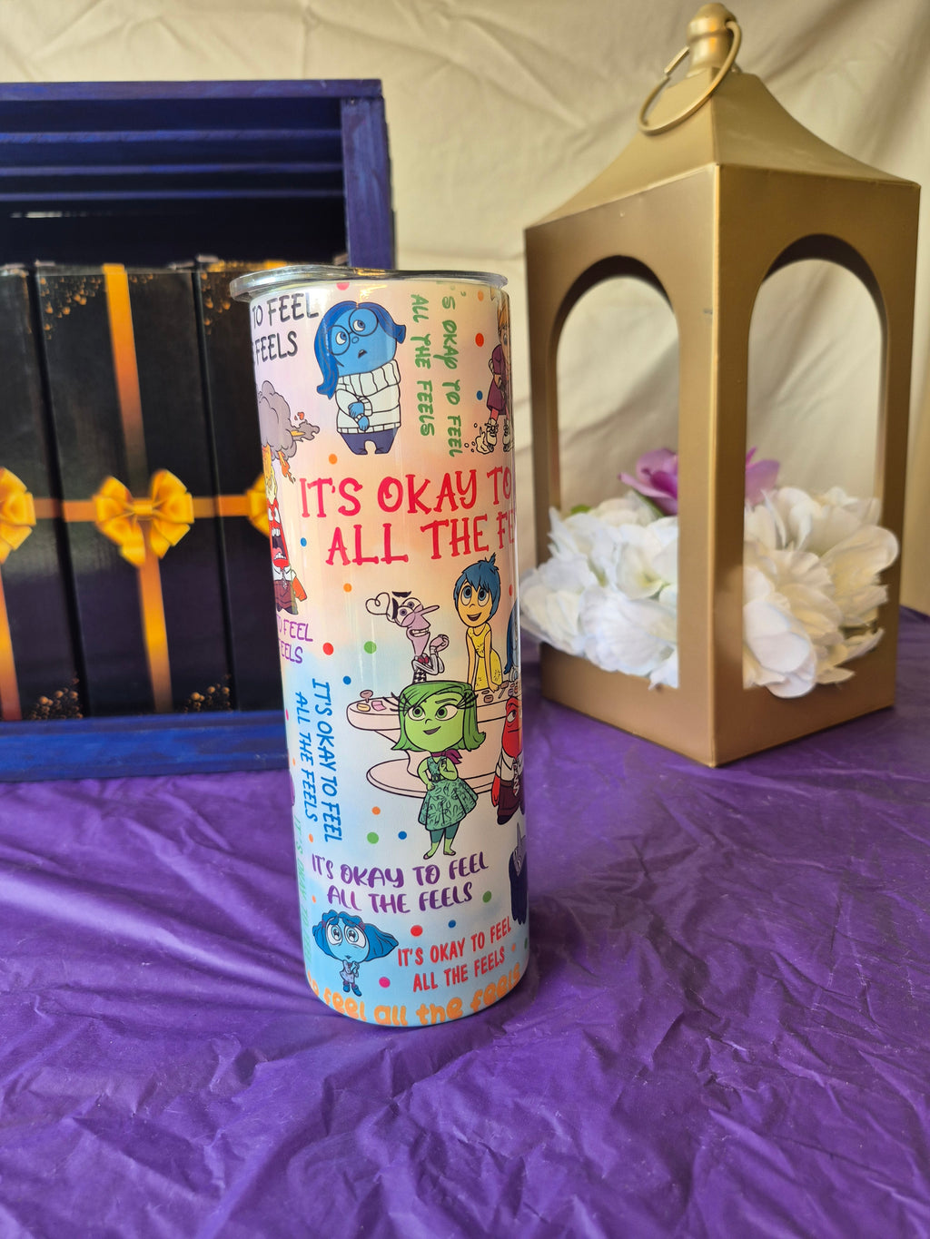 Inside out 2 Sublimation tumbler