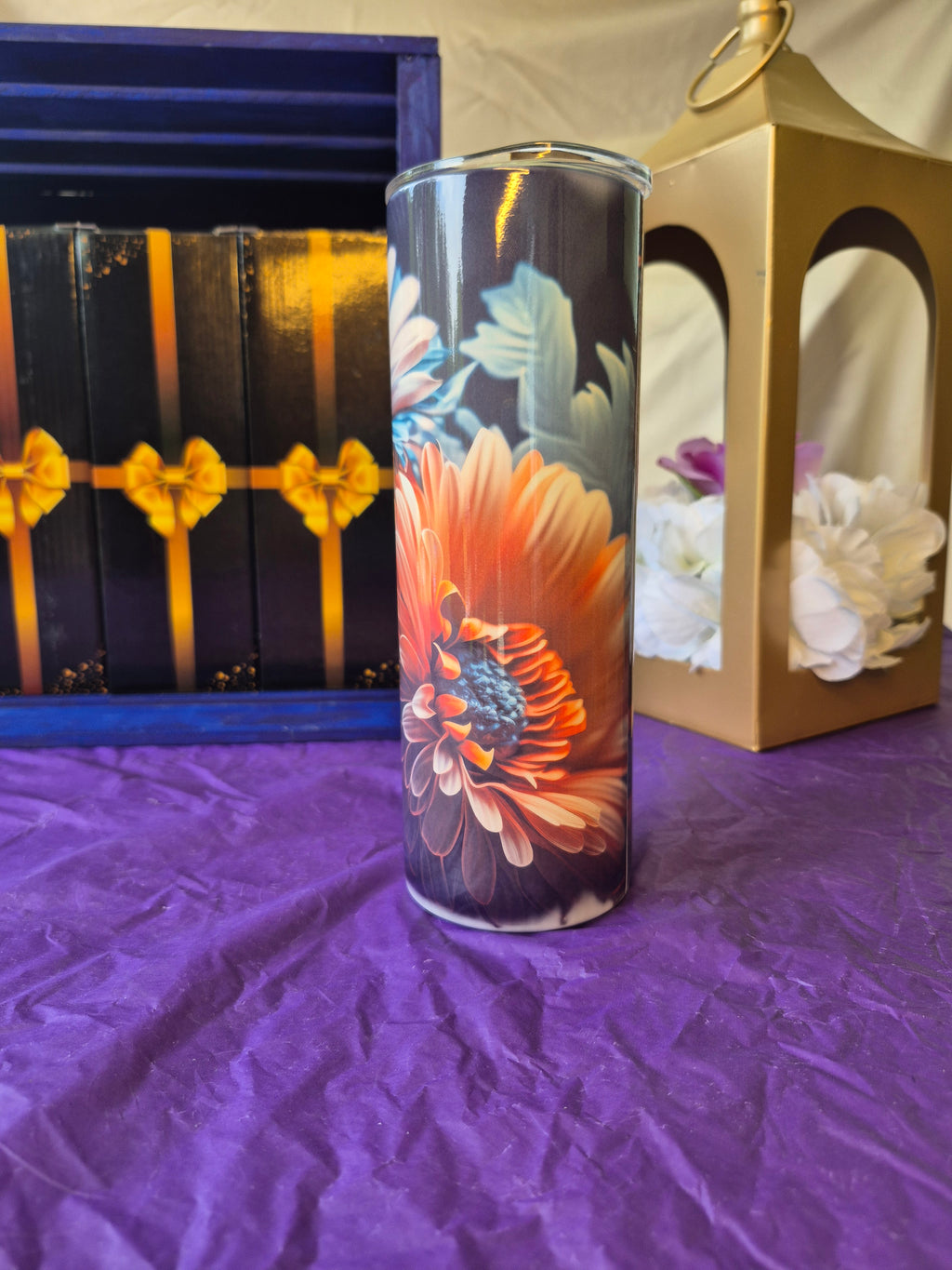 Flower tumbler