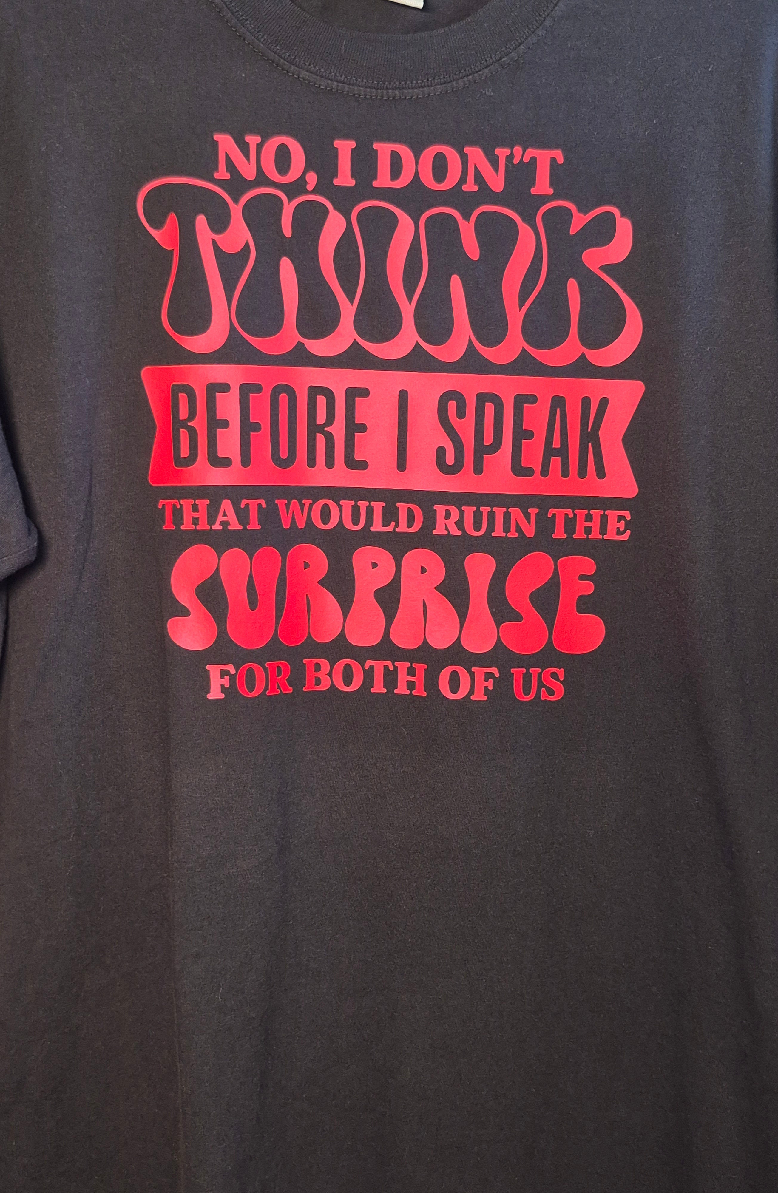 Ruin the surprise
