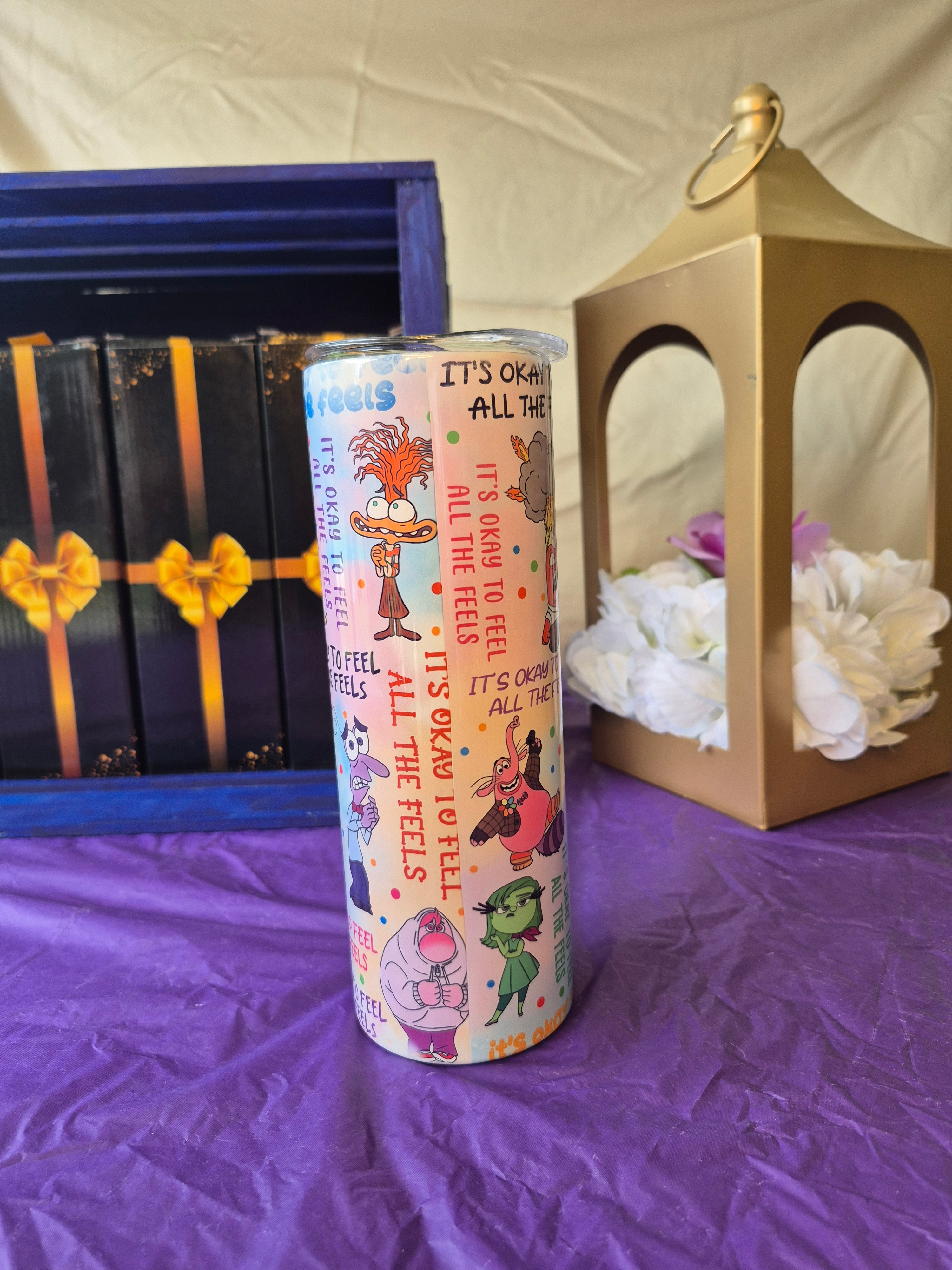 Inside out 2 Sublimation tumbler
