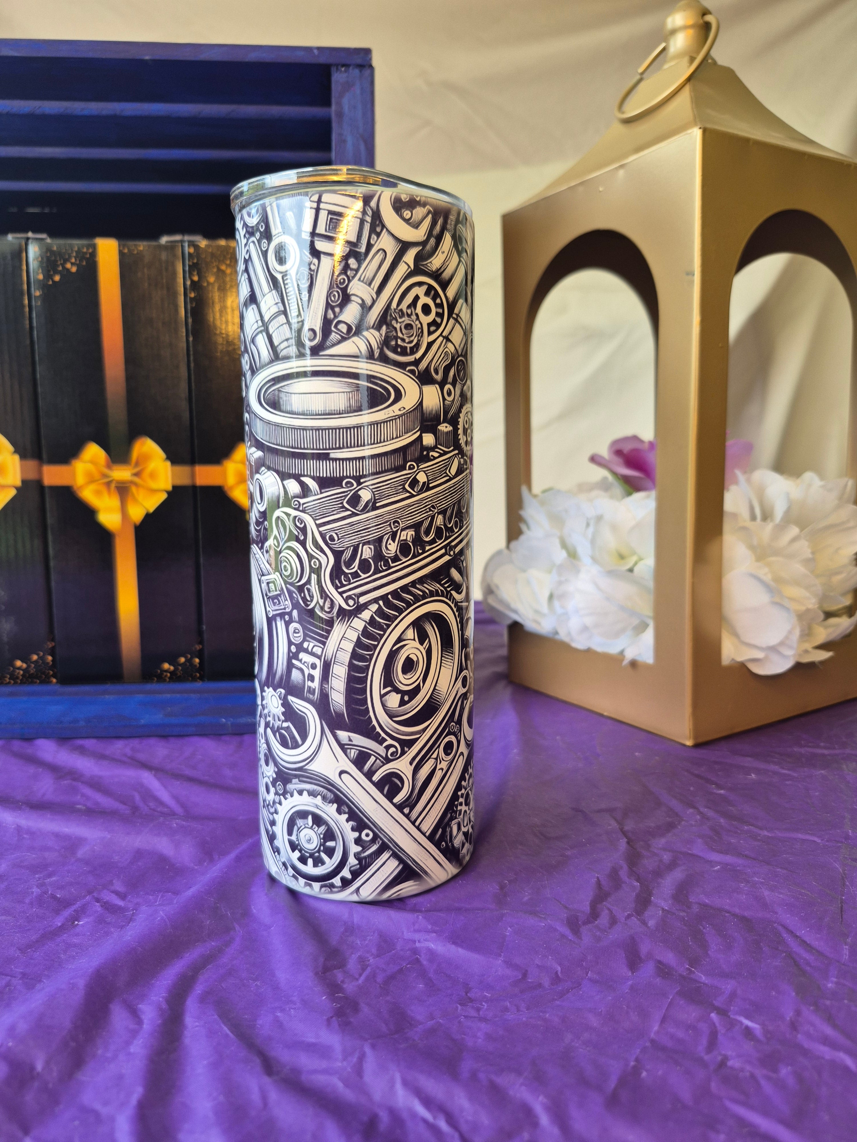 Engine parts 20oz tumbler